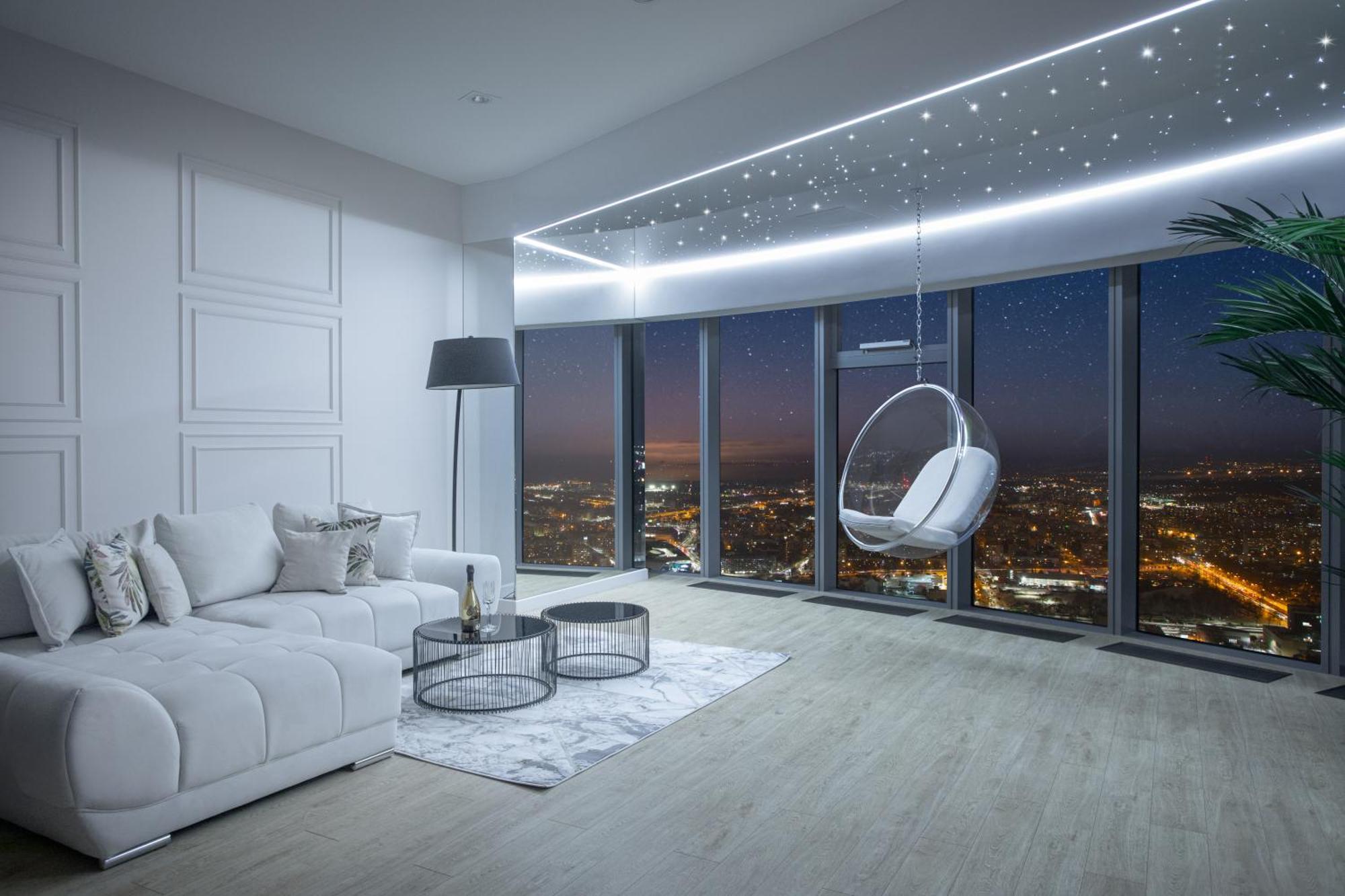 Apartamenty Sky Tower Z Jakuzzi Przy Oknie فروتسواف المظهر الخارجي الصورة