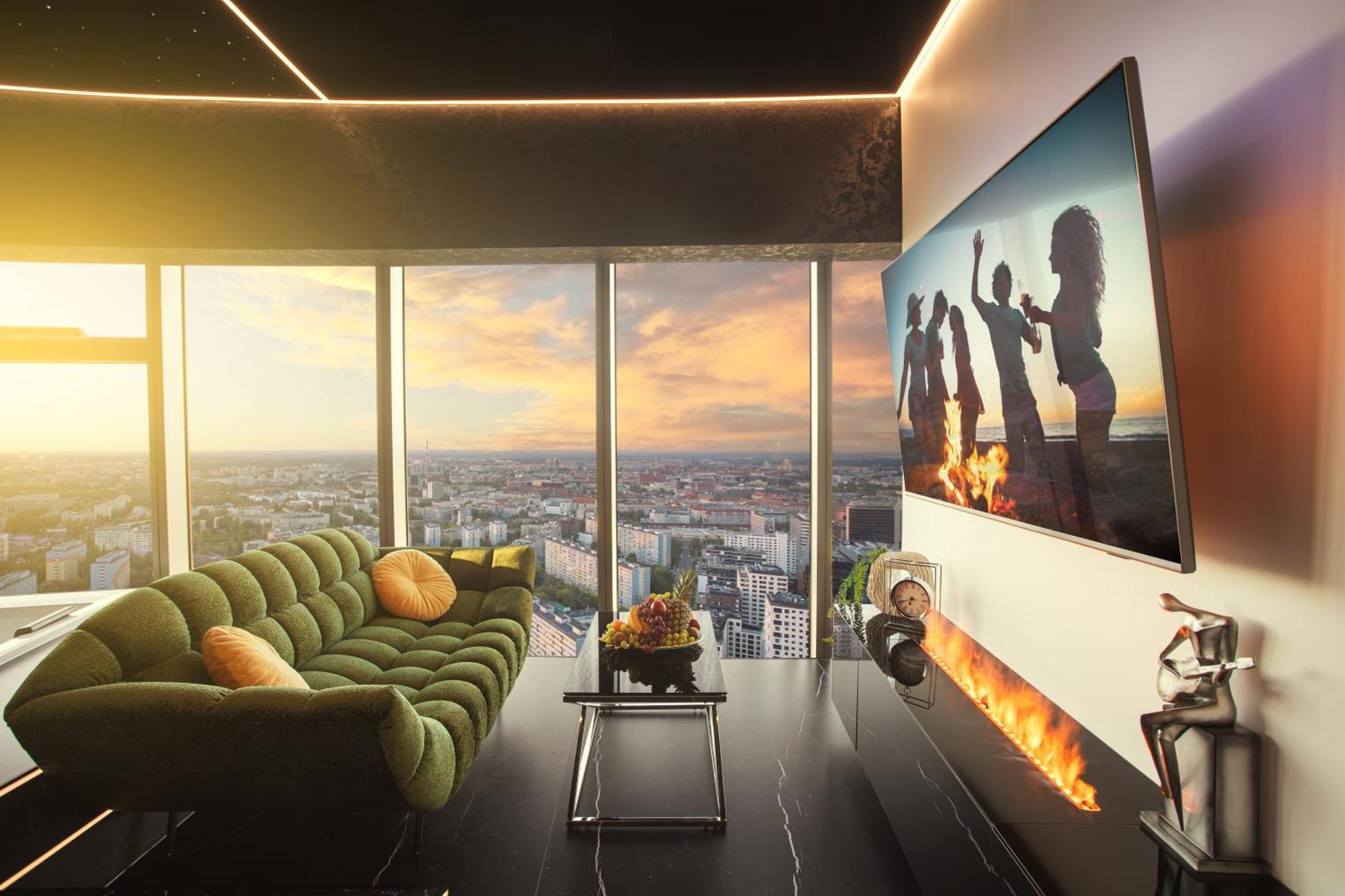Apartamenty Sky Tower Z Jakuzzi Przy Oknie فروتسواف المظهر الخارجي الصورة
